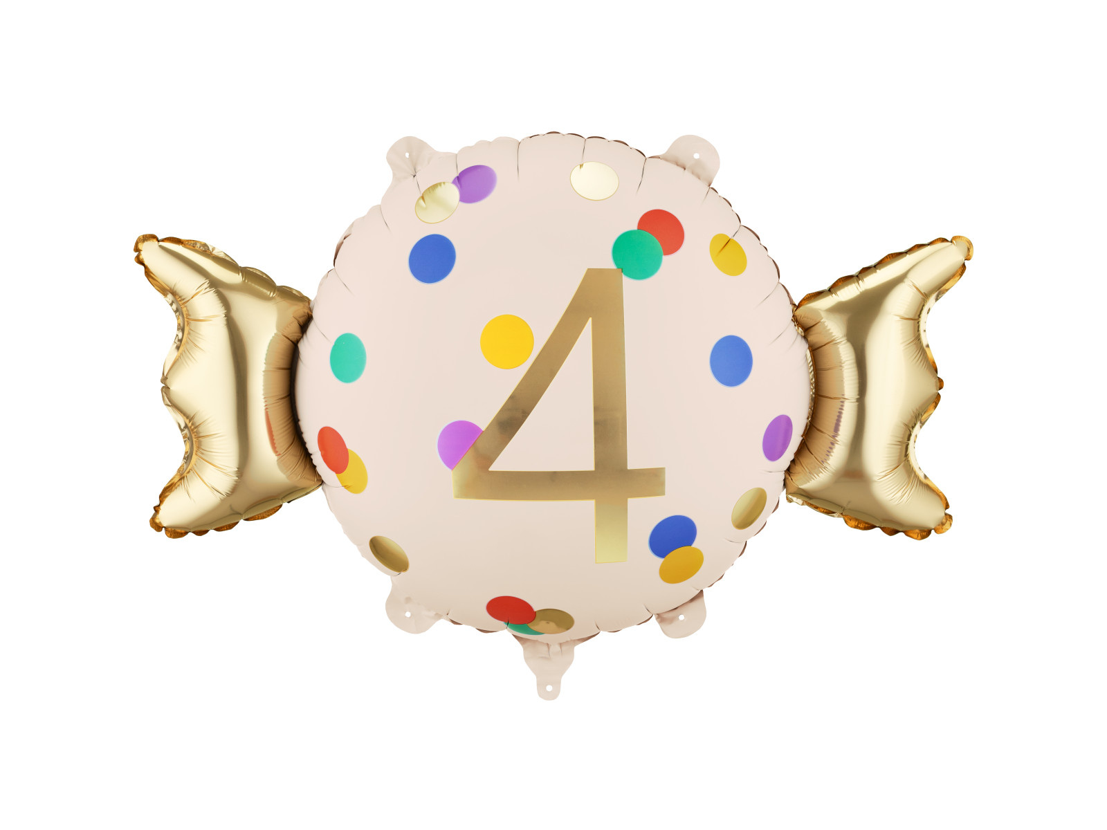 Balon foliowy Cukierek "4" 61x37cm FB387-4 PartyDeco